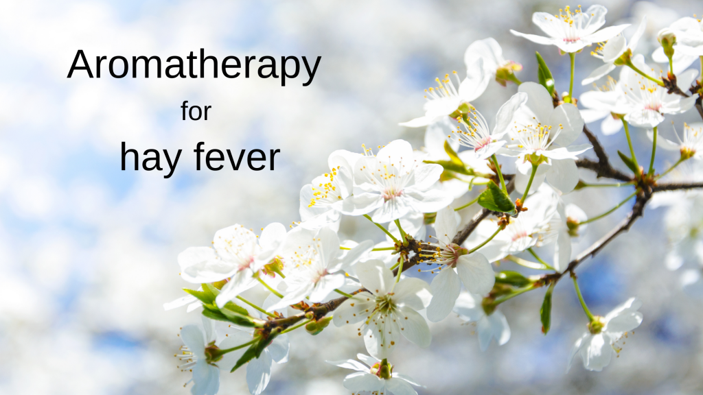 Aromatherapy for hay fever